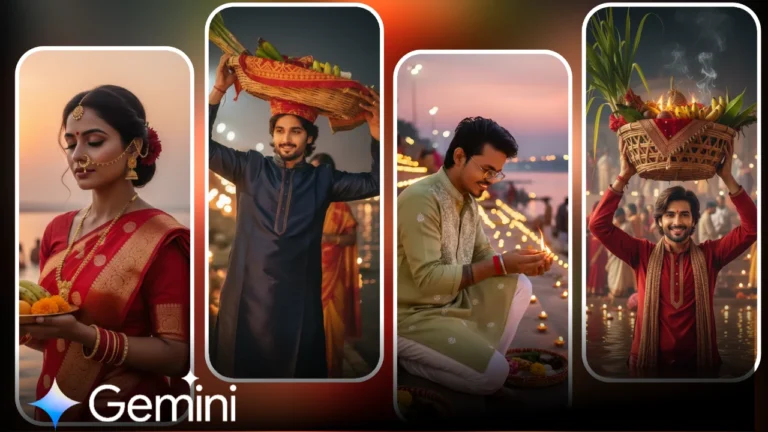 Chhath Puja Ai Photo Prompt For Boy & Girl