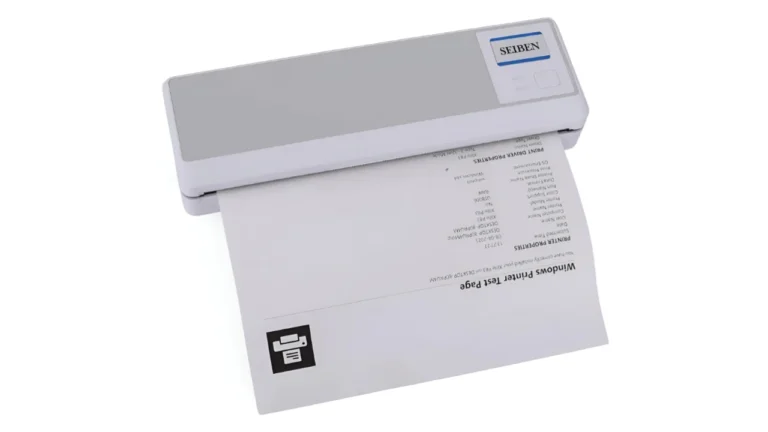 SEIBEN 304 DPI Portable A4 Thermal Printer | Bluetooth Mini Printer for Android/iOS