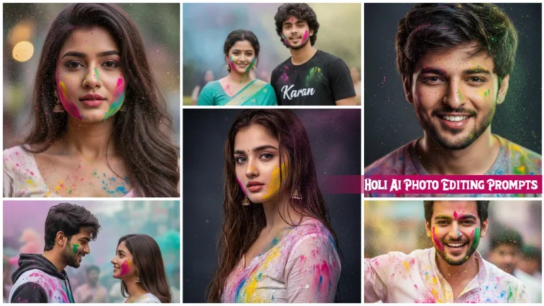 Gemini – Happy Holi Ai Photo Editing Prompts [2026]