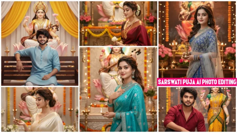 Sarswati Puja Ai Photo Editing Prompts