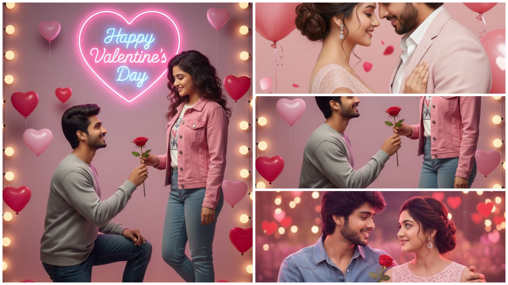 Valentine Day Ai Photo Editing Prompt