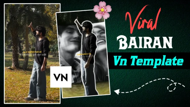 Bairan VN Template Qr Code 2026 – Create Viral Instagram Reels