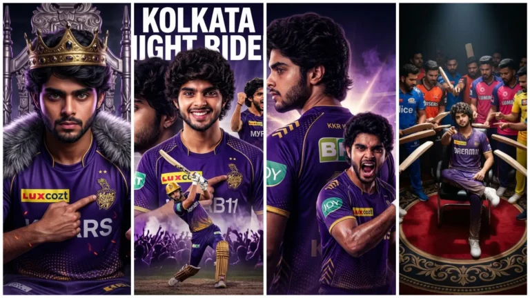 KKR Jersey Ai Prompt For Gemini