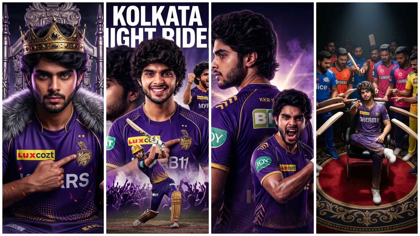 KKR Jersey Ai Prompt For Gemini