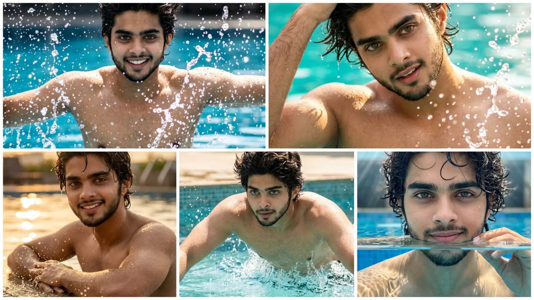 Swimming Pool Ai Photo Prompt