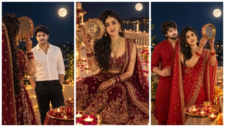 Karva Chauth AI Photo Editing Prompts 2026